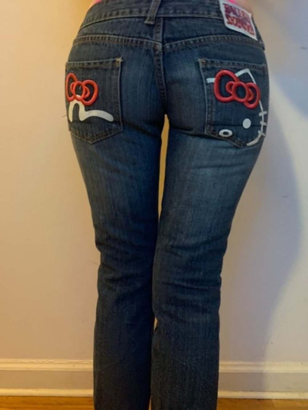 EVISU DONNA X HELLO KITTY JEANS